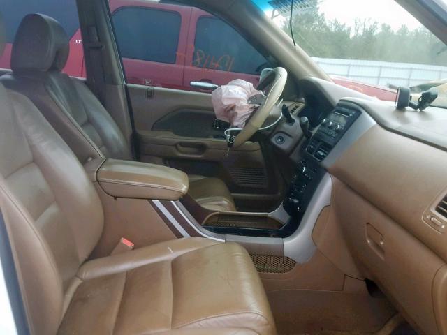 Salvage Certificate 2007 Honda Pilot Exl 4dr Spor 3 5l For Sale In