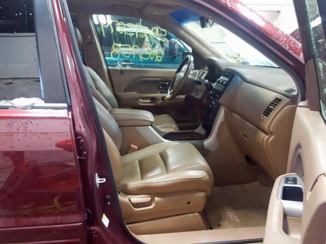 Salvage Title 2007 Honda Pilot Exl 4dr Spor 3 5l For Sale In