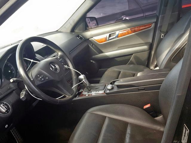 2010 Mercedes Benz C Class Sedan 4d 3 0l Gas Black للبيع