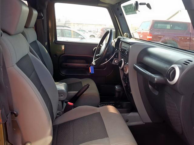 Certificate Of Salvage 2009 Jeep Wrangler X 2dr Spor 3 8l For Sale