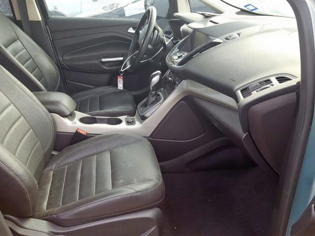 Salvage Vehicle Title 2014 Ford C Max Sel Hatchbac 2 0l For Sale