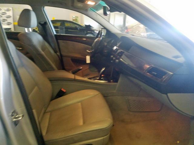 Salvage Certificate 2008 Bmw 5 Series Sedan 4d 3 0l For Sale In