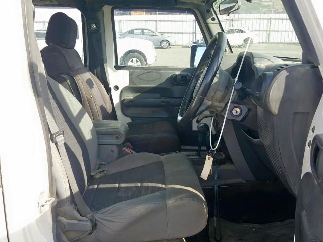 Salvage Certificate 2009 Jeep Wrangler U 4dr Spor 3 8l For Sale In