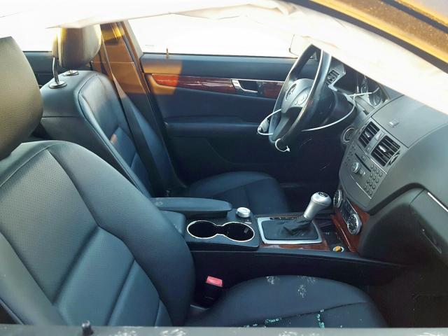 Salvage Certificate 2010 Mercedes Benz C Class Sedan 4d 3 0l For