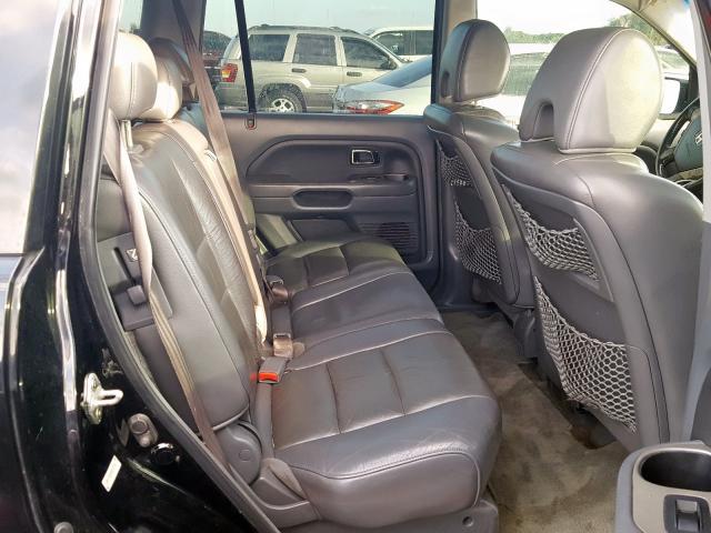 Salvage Title Rebuildable 2007 Honda Pilot Exl 4dr Spor 3 5l For