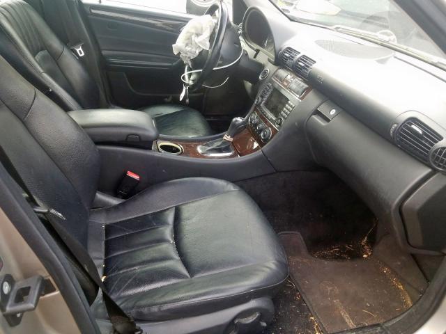 Reconstructed Prev Salvage 2005 Mercedes Benz C 240 Spor Station